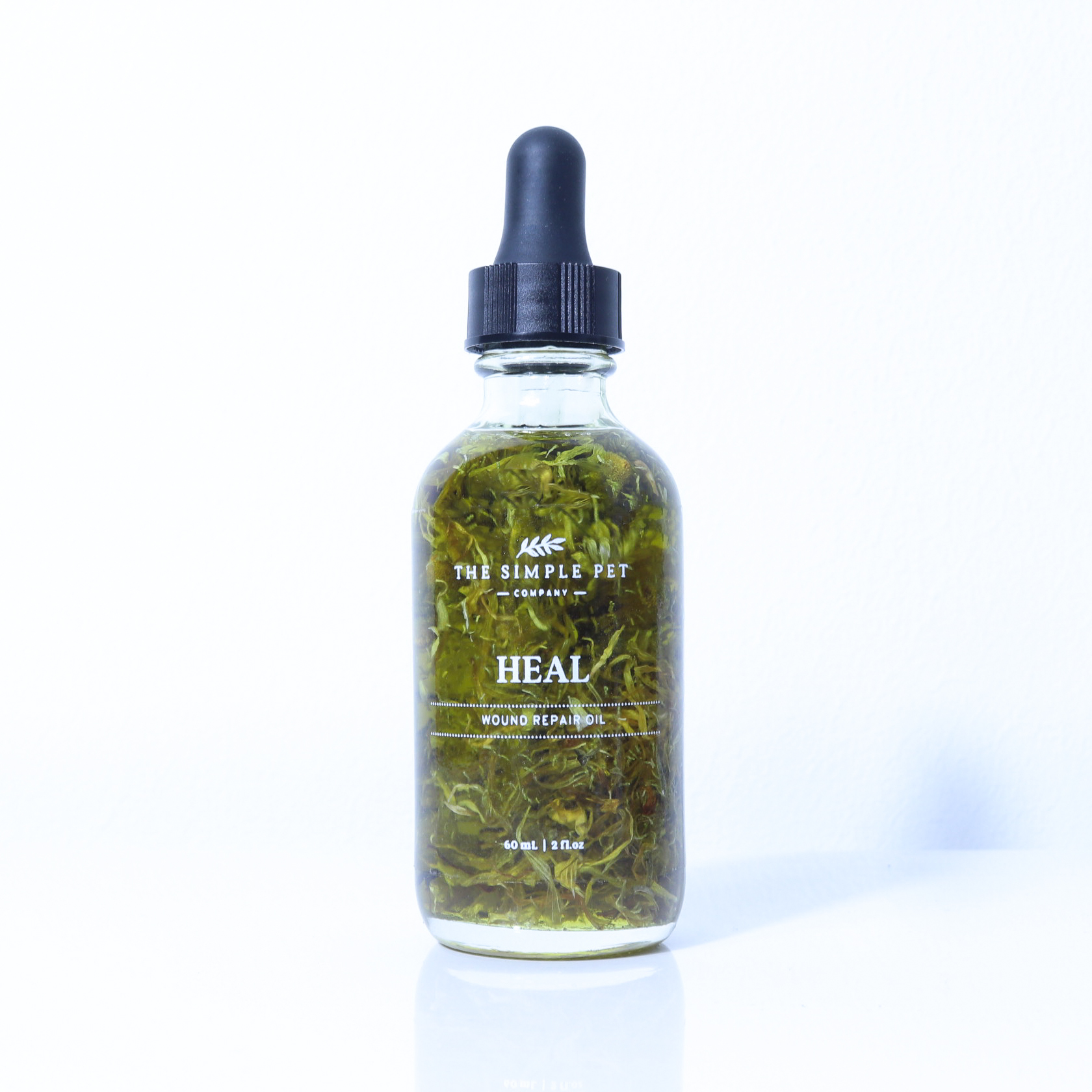 Natural wound healing oil for dogs and cats